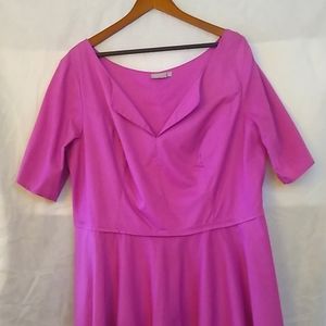 Pink Swing Dress